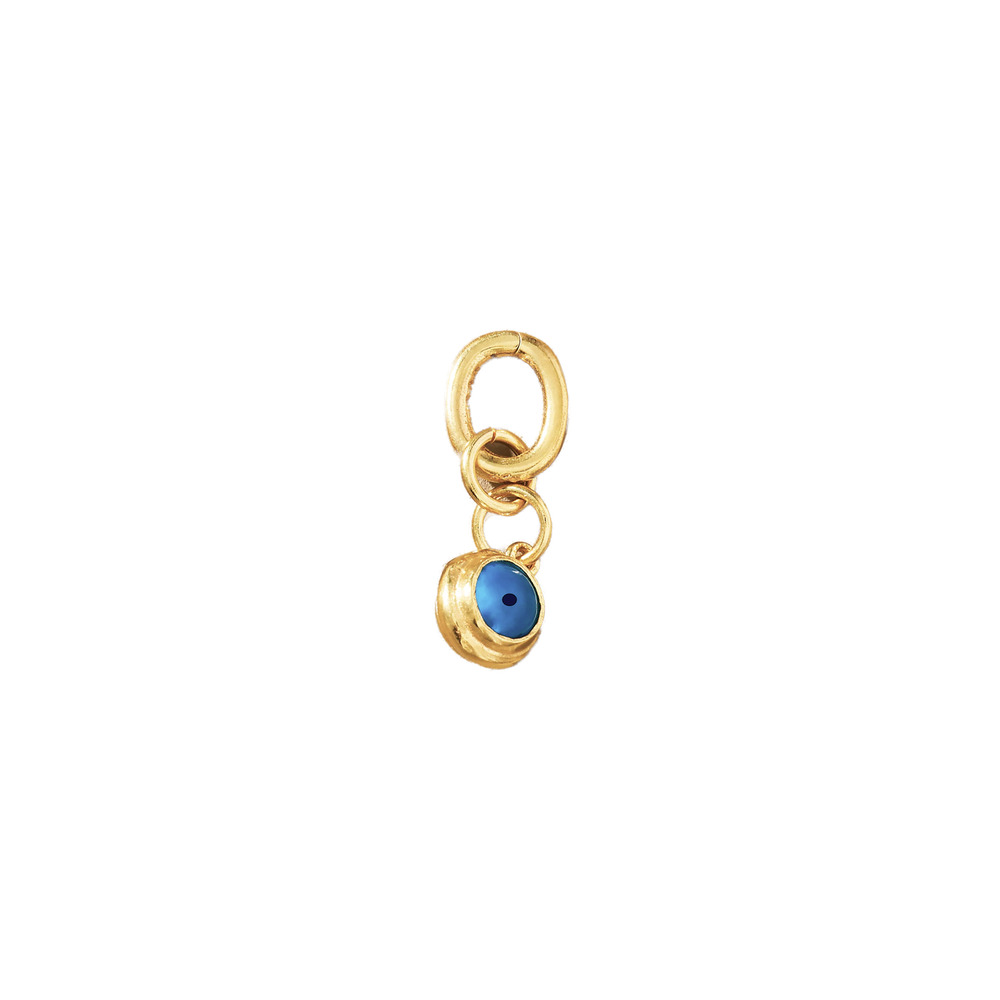 MAISON IREM x ANTHROPOLOGIE Pendant Charm Evil Eye in Blue
